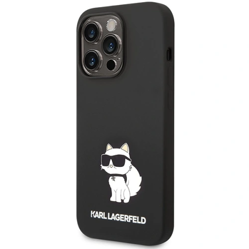 Kup Etui Karl Lagerfeld KLHMP14XSNCHBCK Apple iPhone 14 Pro Max hardcase černý/black Silicone Choupette MagSafe - KLD1518 - {ean13} - Sklep Home Screen