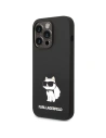 Kup Karl Lagerfeld Apple Tasche KLHMP14XSNCHBCK iPhone 14 Pro Max Hartschale schwarz/schwarz Silikon Choupette MagSafe - KLD1518 - {ean13} - Sklep Home Screen