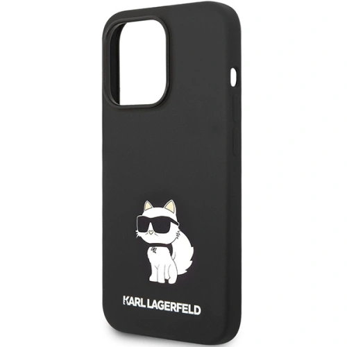 Kup Etui Karl Lagerfeld KLHMP14XSNCHBCK Apple iPhone 14 Pro Max hardcase černý/black Silicone Choupette MagSafe - KLD1518 - {ean13} - Sklep Home Screen