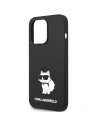 Kup Etui Karl Lagerfeld KLHMP14XSNCHBCK Apple iPhone 14 Pro Max hardcase černý/black Silicone Choupette MagSafe - KLD1518 - {ean13} - Sklep Home Screen