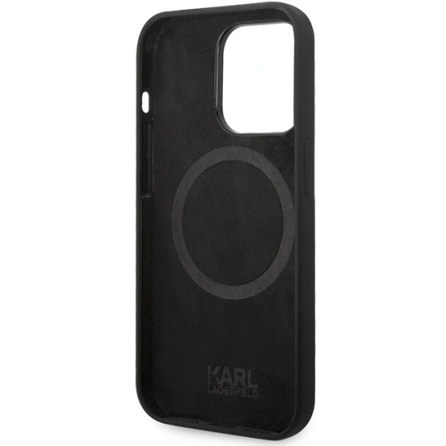 Kup Etui Karl Lagerfeld KLHMP14XSNCHBCK Apple iPhone 14 Pro Max hardcase černý/black Silicone Choupette MagSafe - KLD1518 - {ean13} - Sklep Home Screen