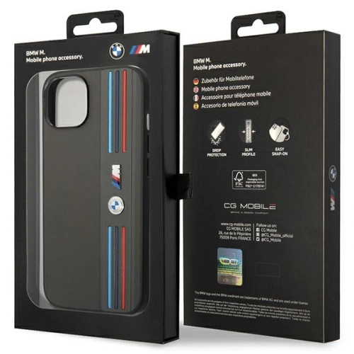 Kup BMW Apple Tasche BMHCP14S22PPMA iPhone 14 grau/grau Tricolor M Kollektion - BMW369 - {ean13} - Sklep Home Screen