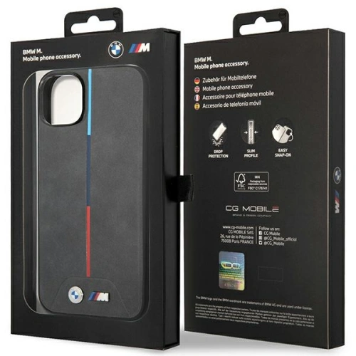 Kup Etui BMW BMHCP14S22PVTA Apple iPhone 14 szürke/grey Quilted Tricolor - BMW370 - {ean13} - Sklep Home Screen