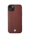 Kup Etui BMW BMHCP14S22RFGR Apple iPhone 14 burgundowy/burgundy Leather Diamond Pattern - BMW371 - {ean13} - Sklep Home Screen