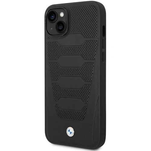 Kup Etui BMW BMHCP14S22RPSK Apple iPhone 14 negru/black Pattern pentru scaune din piele - BMW372 - {ean13} - Sklep Home Screen