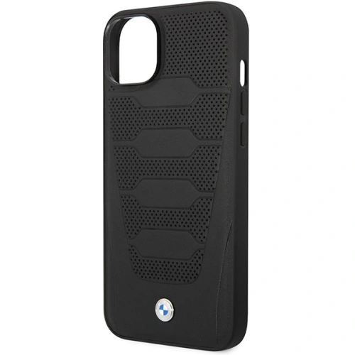 Kup Etui BMW BMHCP14S22RPSK Apple iPhone 14 negru/black Pattern pentru scaune din piele - BMW372 - {ean13} - Sklep Home Screen