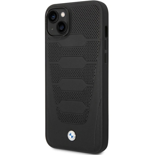 Kup Etui BMW BMHCP14S22RPSK Apple iPhone 14 negru/black Pattern pentru scaune din piele - BMW372 - {ean13} - Sklep Home Screen