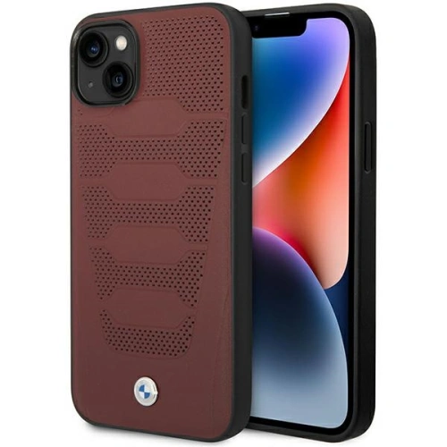 Kup Etui BMW BMHCP14S22RPSR Apple iPhone 14 burgund/burgundy Model de scaune din piele - BMW373 - {ean13} - Sklep Home Screen