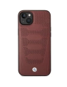 Kup Etui BMW BMHCP14S22RPSR Apple iPhone 14 burgundowy/burgundy Leather Seats Pattern - BMW373 - {ean13} - Sklep Home Screen