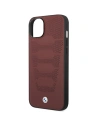 Kup Etui BMW BMHCP14S22RPSR Apple iPhone 14 burgundowy/burgundy Leather Seats Pattern - BMW373 - {ean13} - Sklep Home Screen