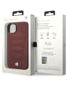 Kup Etui BMW BMHCP14S22RPSR Apple iPhone 14 burgundowy/burgundy Leather Seats Pattern - BMW373 - {ean13} - Sklep Home Screen