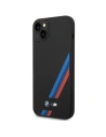 Kup Etui BMW BMHCP14S22SOTK Apple iPhone 14 negru/black Silicon Stripes înclinate - BMW374 - {ean13} - Sklep Home Screen