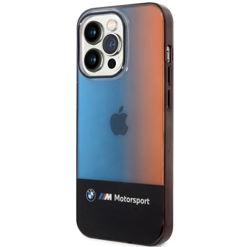 Kup Etui BMW BMHCP14X22HMGK Apple iPhone 14 Pro Max fekete/black Fél Tricolor - BMW376 - {ean13} - Sklep Home Screen