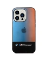 Kup Etui BMW BMHCP14X22HMGK Apple iPhone 14 Pro Max negru/black Half Tricolor - BMW376 - {ean13} - Sklep Home Screen