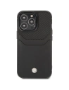 Buy BMW BMHCP14X22RSEPK Apple iPhone 14 Pro Max black Leather Card Slot - BMW383 - {ean13} - Home Screen Store Europe
