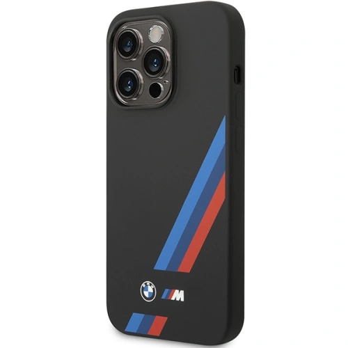 Kup Etui BMW BMHCP14X22SOTK Apple iPhone 14 Pro Max fekete/szürke Szilikon Dőlt Csíkok - BMW384 - {ean13} - Sklep Home Screen