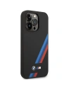 Kup BMW Apple Tasche BMHCP14X22SOTK iPhone 14 Pro Max schwarz/schwarz Silikon Schrägstreifen - BMW384 - {ean13} - Sklep Home Screen