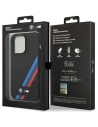 Kup BMW Apple Tasche BMHCP14X22SOTK iPhone 14 Pro Max schwarz/schwarz Silikon Schrägstreifen - BMW384 - {ean13} - Sklep Home Screen