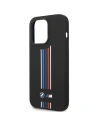 Kup Etui BMW BMHCP14X22SWTK Apple iPhone 14 Pro Max negru/schimbat Silicone Vertical Tricolor Lines - BMW385 - {ean13} - Sklep Home Screen