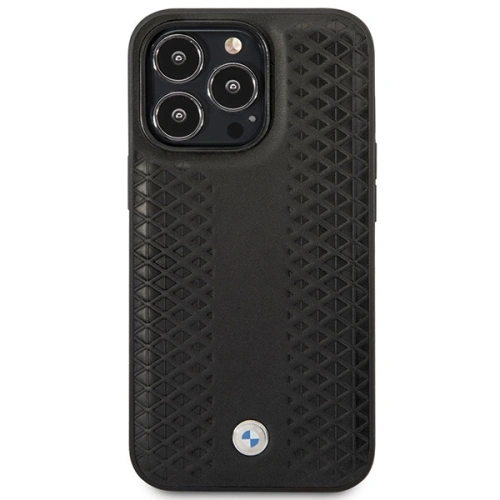 Kup Etui BMW BMHMP14L22RFGK Apple iPhone 14 Pro černý/black kožený diamantový vzor MagSafe - BMW388 - {ean13} - Sklep Home Screen