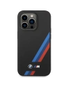Kup Etui BMW BMHMP14L22SOTK Apple iPhone 14 Pro negru/black Silicon Slanted Stripes MagSafe - BMW392 - {ean13} - Sklep Home Screen