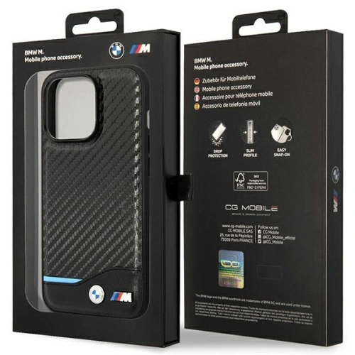 Kup BMW Apple Tasche BMHMP14X22NBCK iPhone 14 Pro Max schwarz/schwarz Carbon MagSafe - BMW395 - {ean13} - Sklep Home Screen