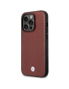 Buy BMW BMHMP14X22RFGR Apple iPhone 14 Pro Max burgundy Leather Diamond Pattern MagSafe - BMW397 - {ean13} - Home Screen Store Europe