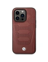 Buy BMW BMHMP14X22RPSR Apple iPhone 14 Pro Max burgundy Leather Seats Pattern MagSafe - BMW399 - {ean13} - Home Screen Store Europe