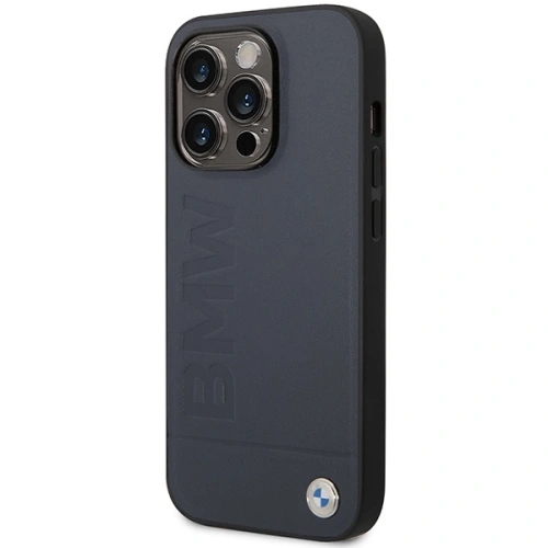 Kup BMW Apple Tasche BMHMP14XSLLNA iPhone 14 Pro Max navy/navy Hartschale Leder Hot Stamp MagSafe - BMW401 - {ean13} - Sklep Home Screen