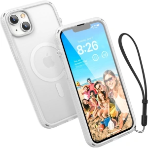 Etui Catalyst Influence MagSafe Apple iPhone 14 Plus / 15 Plus transparentne