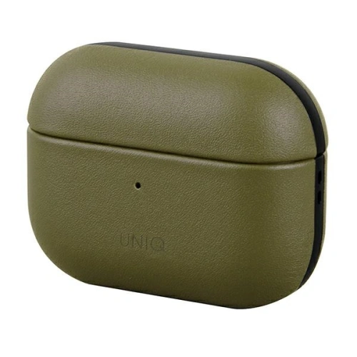 Kup [OUTLET] UNIQ Terra tok Apple AirPods Pro valódi bőr olíva zöld/olive - OT-470 - {ean13} - Sklep Home Screen