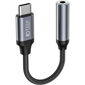 Kup Adapter Tech-Protect Ultraboost USB-C/mini jack 3.5mm Negru - THP1794 - {ean13} - Sklep Home Screen