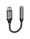 Adapter Tech-Protect Ultraboost USB-C/mini jack 3.5mm Negru