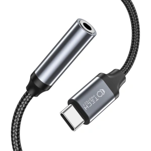 Kup Tech-Protect 3.5mm Adapter Ultraboost USB-C/Mini-Buchse Schwarz - THP1794 - {ean13} - Sklep Home Screen