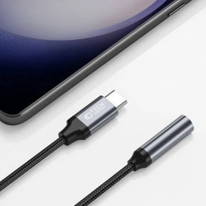 Kup Tech-Protect 3.5mm Adapter Ultraboost USB-C/Mini-Buchse Schwarz - THP1794 - {ean13} - Sklep Home Screen