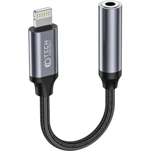 Kup Tech-Protect 3.5mm Adapter Ultraboost Lightning/Mini-Buchse Schwarz - THP1795 - {ean13} - Sklep Home Screen
