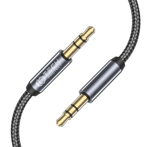 Buy Tech-Protect Ultraboost Cable AUX/mini jack 3.5mm 150cm Black - THP1796 - {ean13} - Home Screen Store Europe