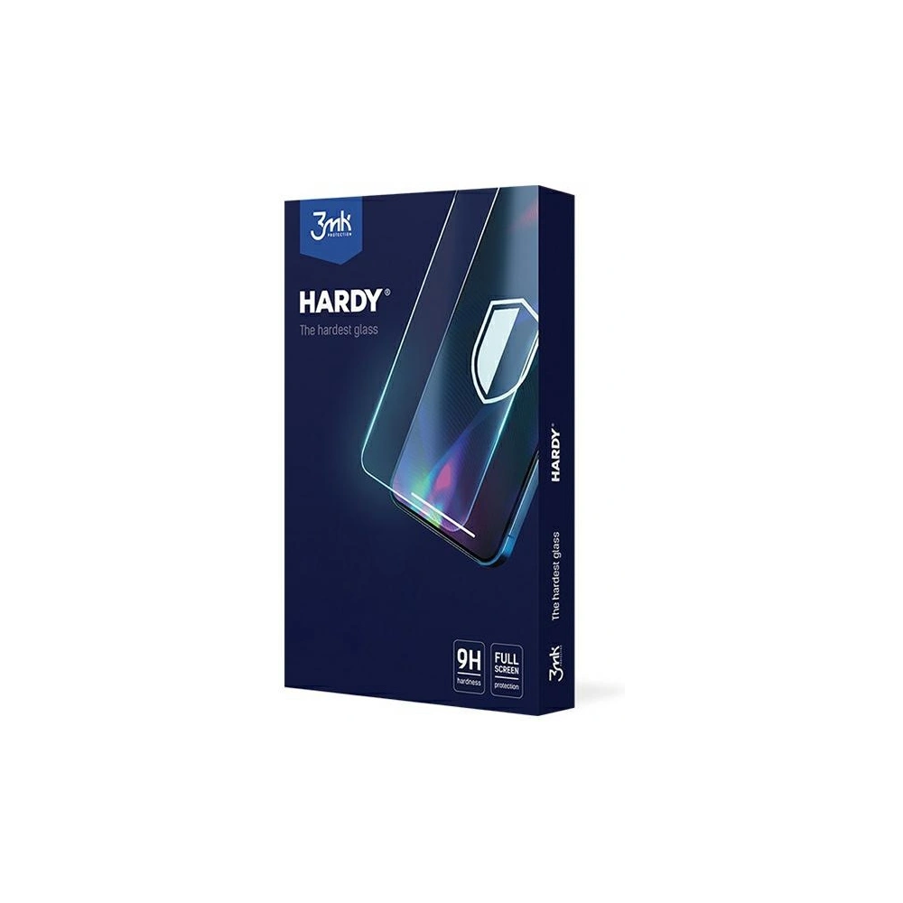 Szkło hartowane 3MK Hardy Samsung Galaxy S23+ Plus czarne