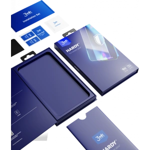 Edzett üveg 3MK Hardy Samsung Galaxy S23+ Plus fekete