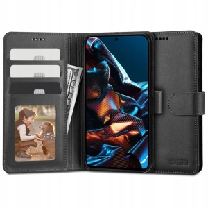 Kup Etui Tech-Protect Wallet Xiaomi Redmi Note 12 Pro/POCO X5 Pro 5G Fekete - THP1797 - {ean13} - Sklep Home Screen