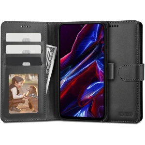 Tech-Protect Wallet Xiaomi Redmi Note 12/POCO X5 5G Black