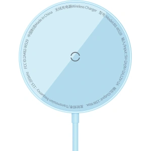 Buy Baseus Simple Mini3 Wireless Charger MagSafe Qi 15W niebieska - BSU3981 - {ean13} - Home Screen Store Europe