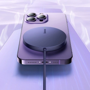 Buy Baseus Simple Mini3 Wireless Charger MagSafe Qi 15W niebieska - BSU3981 - {ean13} - Home Screen Store Europe