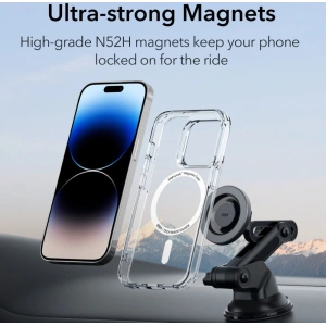 Buy ESR Halolock Magnetic MagSafe Dashboard Adjustable Car Mount Black - ESR660 - {ean13} - Home Screen Store Europe