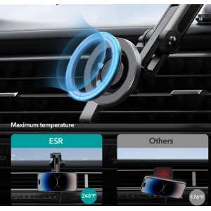 Buy ESR Halolock Magnetic MagSafe Dashboard Adjustable Car Mount Black - ESR660 - {ean13} - Home Screen Store Europe