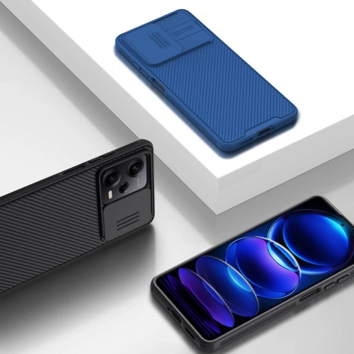 Kup Etui Nillkin Camshield Pro Xiaomi Redmi Note 12 Pro/POCO X5 Pro 5G Blue - NLK946 - {ean13} - Sklep Home Screen