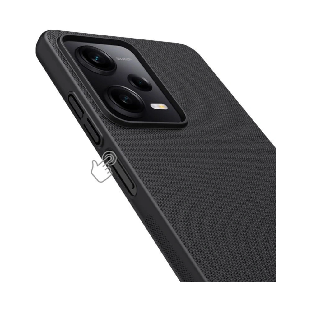 Etui Nillkin Frosted Shield Xiaomi Redmi Note 12 Pro/POCO X5 Pro 5G Black