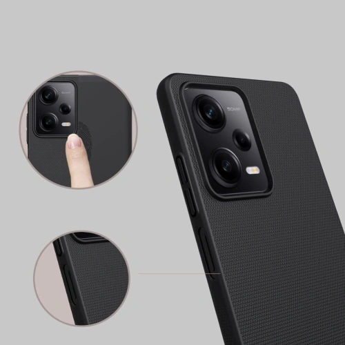 Kup Etui Nillkin Frosted Shield Xiaomi Redmi Note 12 Pro/POCO X5 Pro 5G Black - NLK947 - {ean13} - Sklep Home Screen