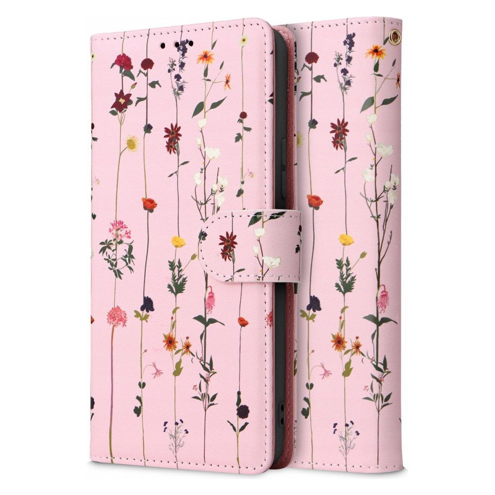 Etui Tech-Protect Wallet Samsung Galaxy A14 5G Garden Pink