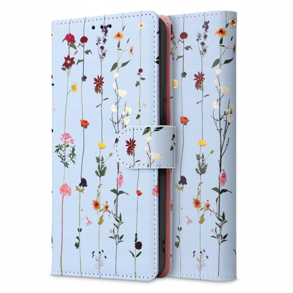 Etui Tech-Protect Wallet Samsung Galaxy A14 5G Garden Blue